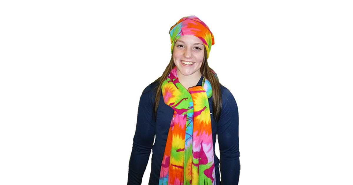 Tie Dye Gymnastics Hat